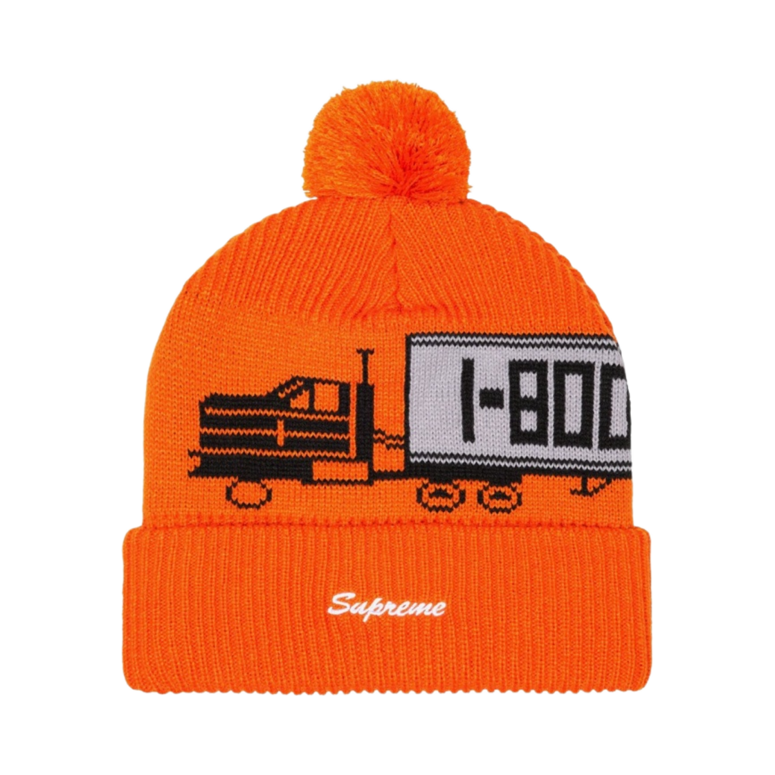 - Supreme 18-Wheeler Beanie Orange - 23FW