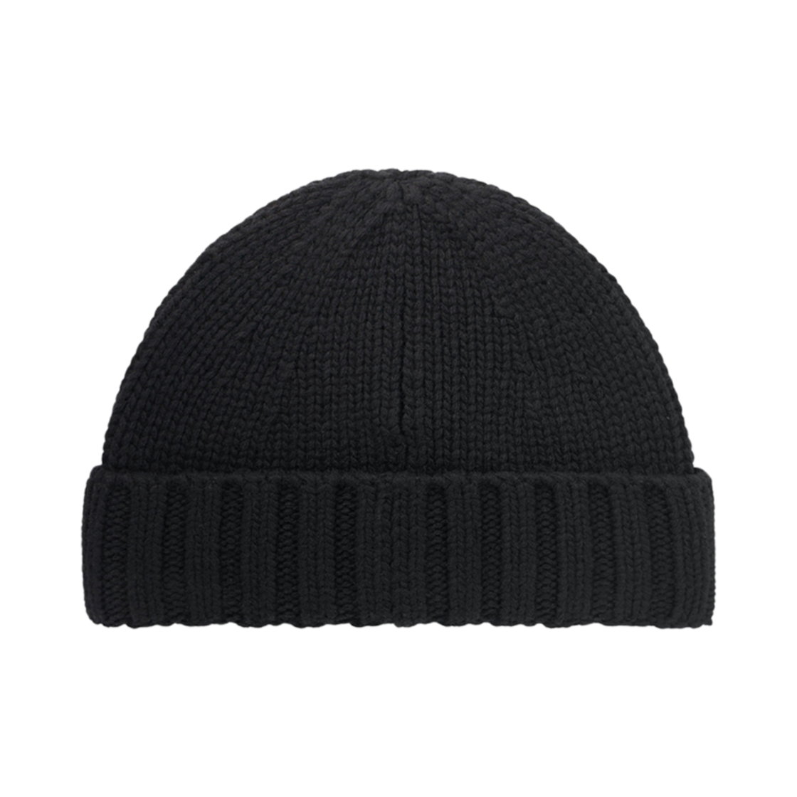 스톤 아일랜드 N17D6 RWS 질롱 울 비니 위드 로고 패치 블랙 - 24FW(Stone Island N17D6 RWS Geelong Wool Beanie with Logo Patch Black - 24FW) - 2
