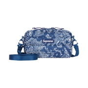 Supreme Puffer Side Bag Blue Paisley - 22FW