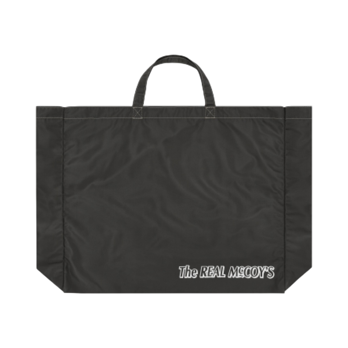 - The Real McCoy's Nylon Tote Bag Gray White