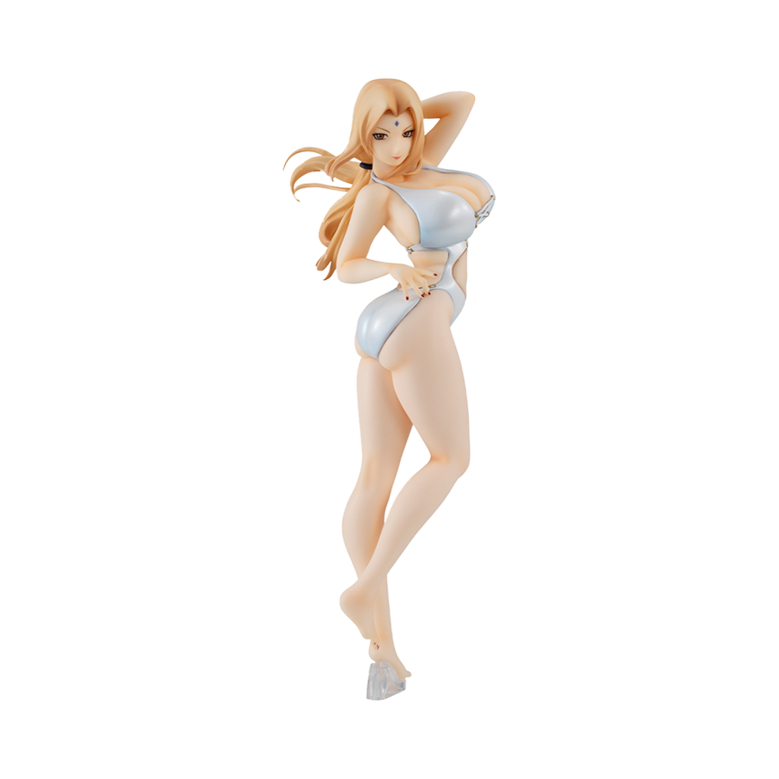 메가하우스 나루토 걸즈 DX 츠나데 버전 스플래시 화이트(Megahouse Naruto Gals Naruto Shippuden 
Tsunade Ver.Splash W)