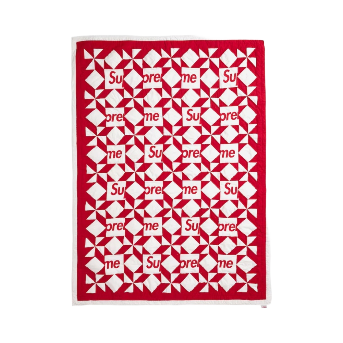 슈프림 패치워크 퀼트 레드 - 23SS(Supreme Patchwork Quilt Red - 23SS) - 1