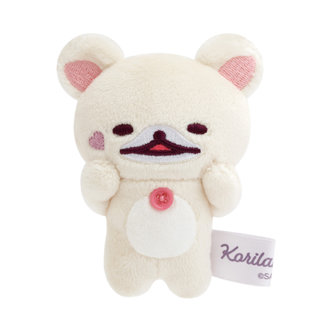 산엑스 리락쿠마 작은 악마 기분 테노리 플러시 코리락쿠마 스마일링 버전(San-X Rilakkuma Little Devil Feeling Tenori Plush Korilakkuma Smiling Ver.)