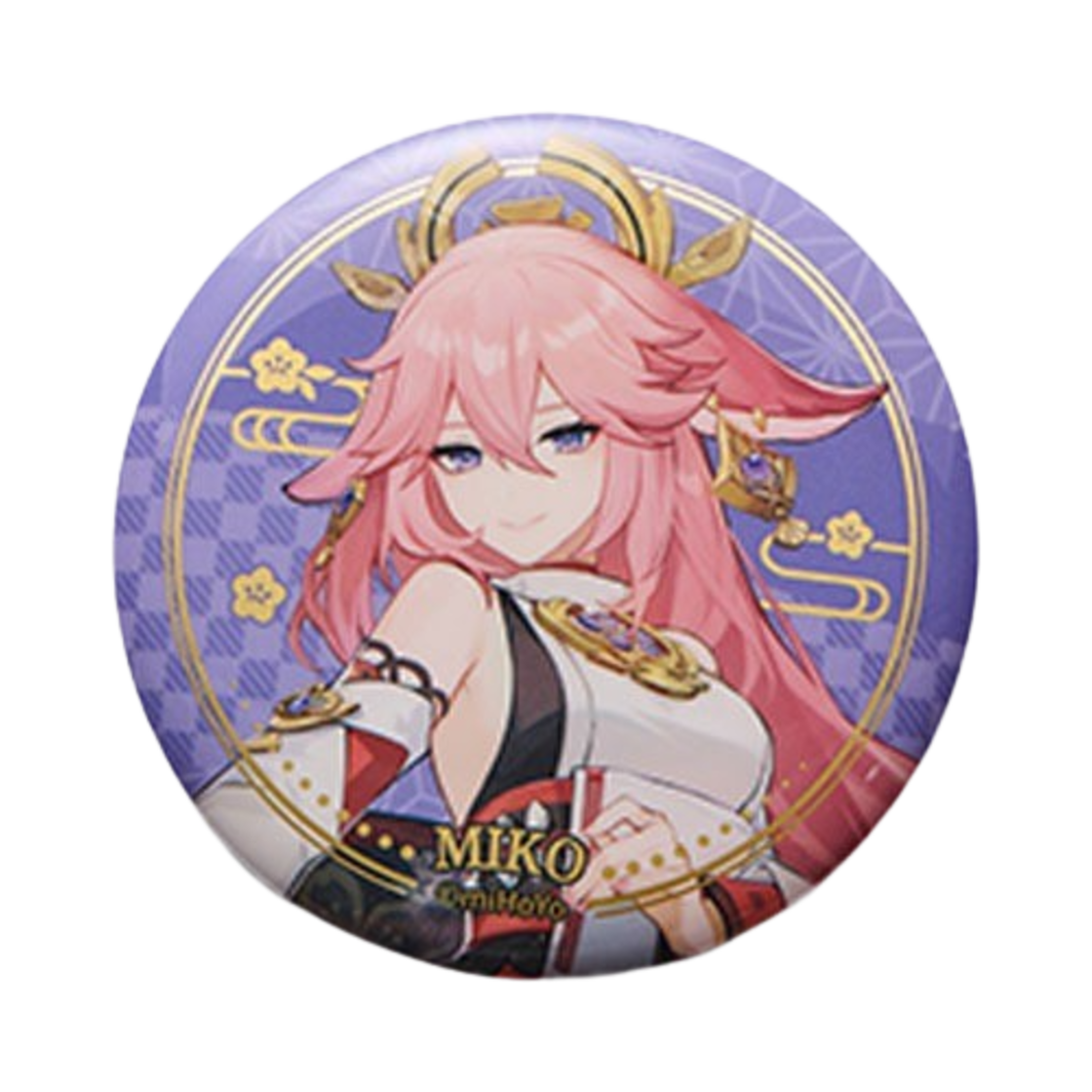 6974696618488 Genshin Badge Inazuma Theme Yae Miko