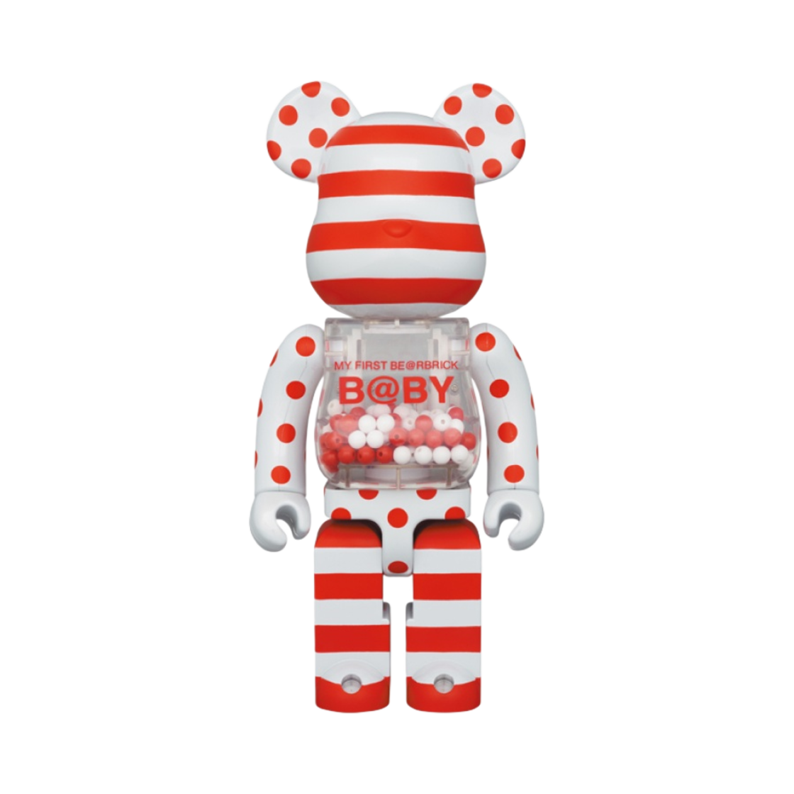 베어브릭 마이 퍼스트 베이비 레드 & 실버 크롬 버전 100％ & 400％ 세트(Bearbrick My First Baby Red & Silver Chrome Ver. 100％ & 400％ Set) - 2