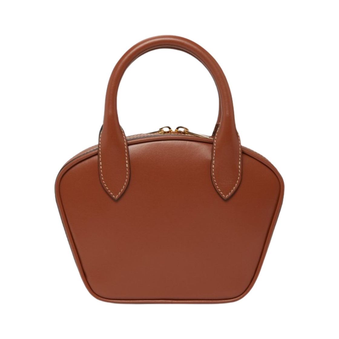 셀린느 스무스 카프스킨 미니 볼링백 탄(Celine Mini Bowling Bag in Smooth Calfskin Tan) - 3