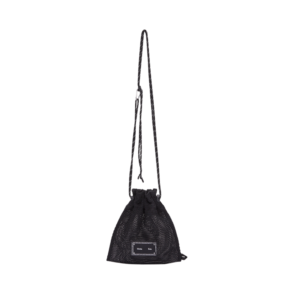 마뗑킴 메쉬 스트링 미니백 블랙(Matin Kim Mesh String Mini Bag Black) - 1