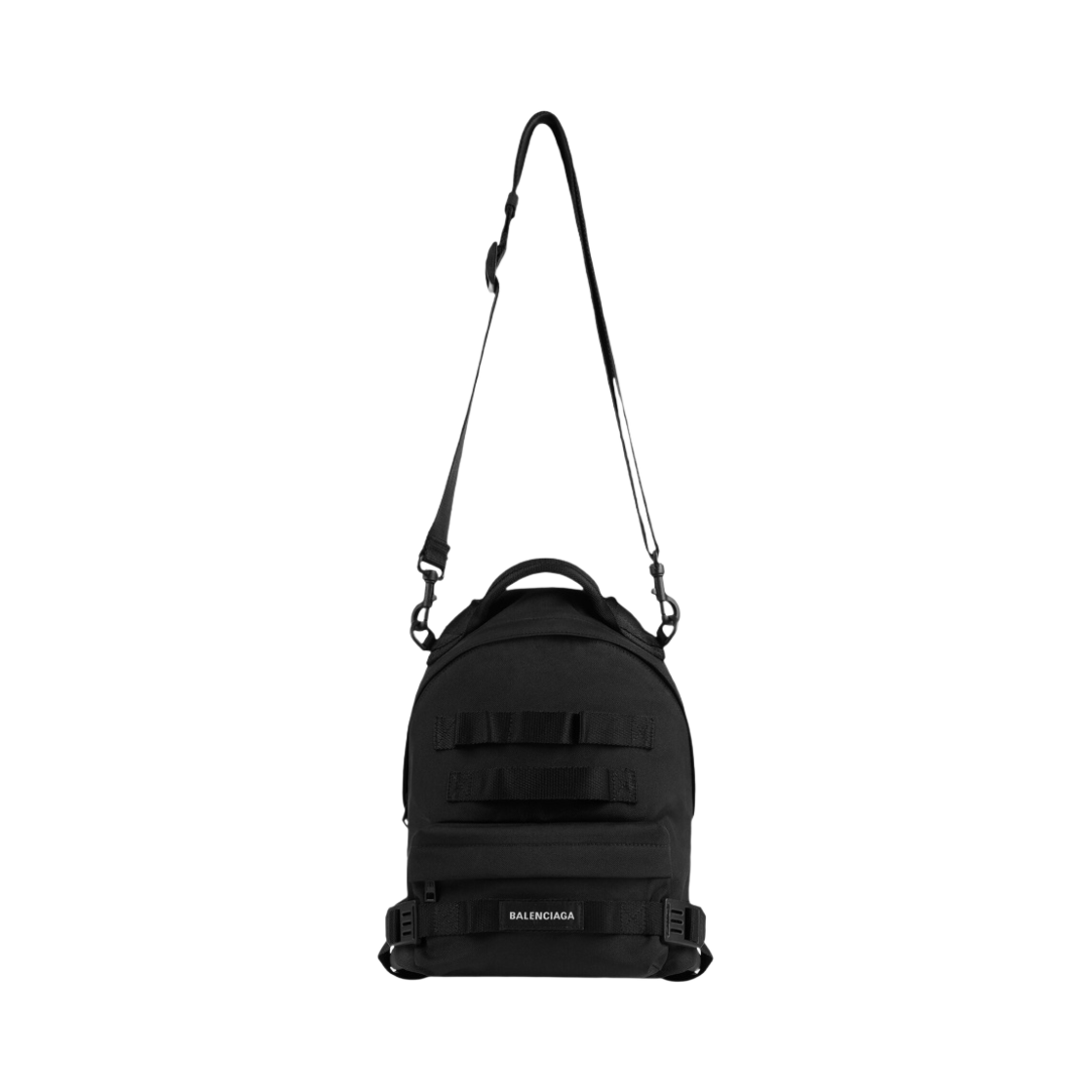 발렌시아가 아미 스몰 멀티캐리 백팩 블랙(Balenciaga Army Small Multicarry Backpack Black) - 4