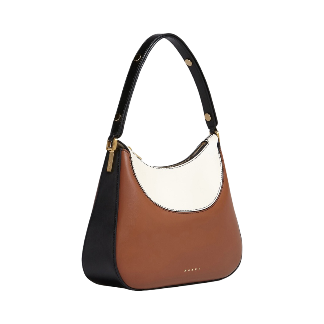 마르니 밀라노 스몰백 마룬 블랙(Marni Milano Small Bag Maroon Black) - 2