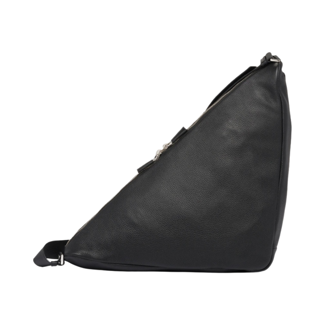 프라다 레더 트라이앵글 백 블랙(Prada Leather Triangle Bag Black) - 2
