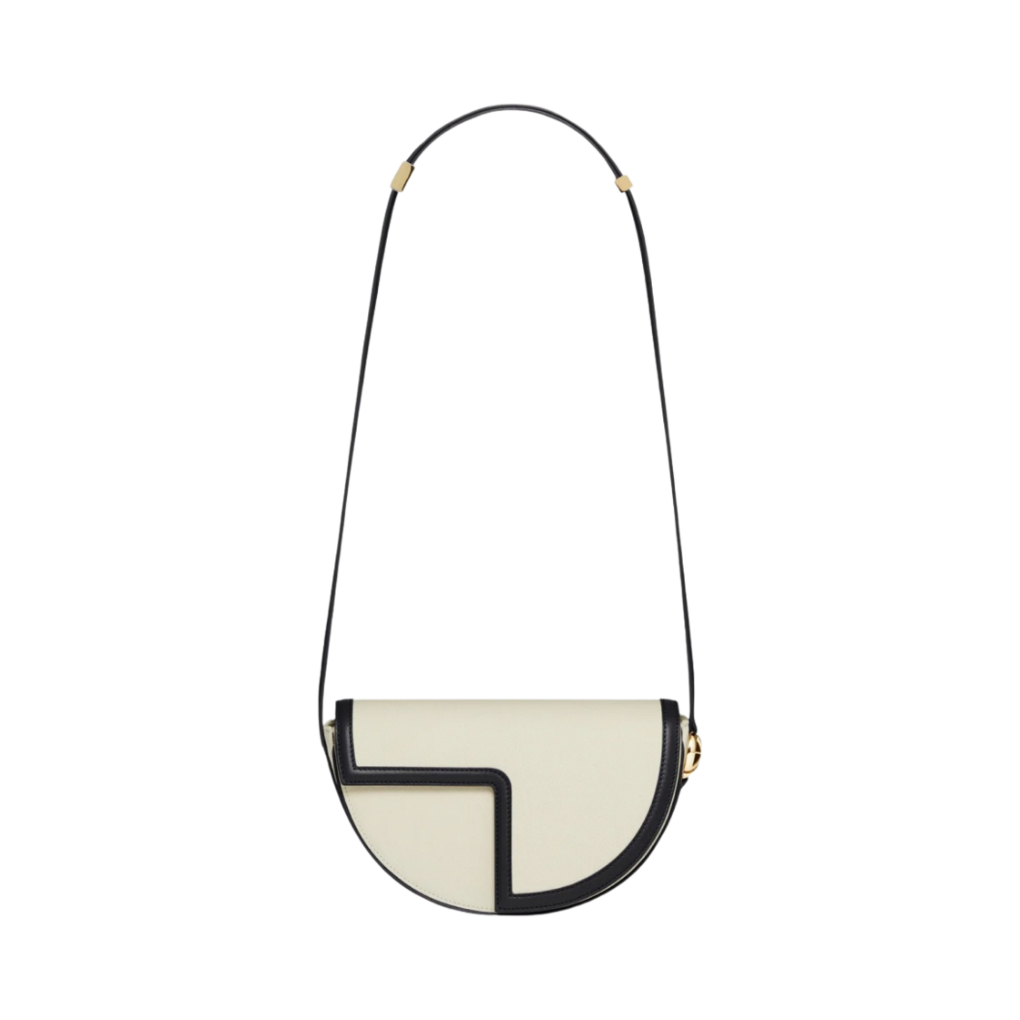BA0025500999B Patou Le Patou Bag In Recycled Cotton Leather Black