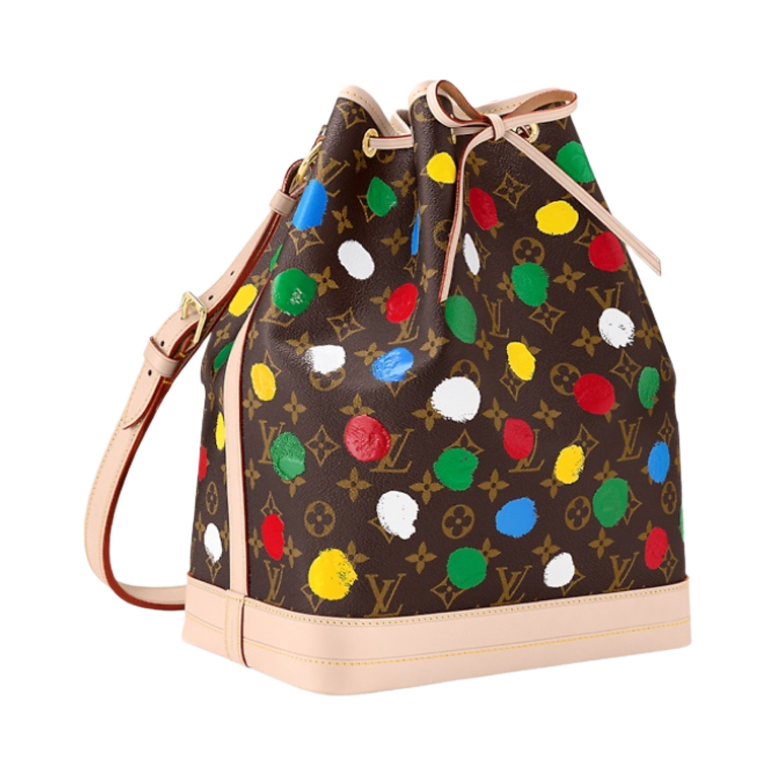루이비통 x 야요이 쿠사마 노에 닷 프린트 모노그램(Louis Vuitton x YK Noe Dots Print Monogram) - 2