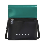 Marni Tribeca Shoulder Bag Sphericalgreen Black