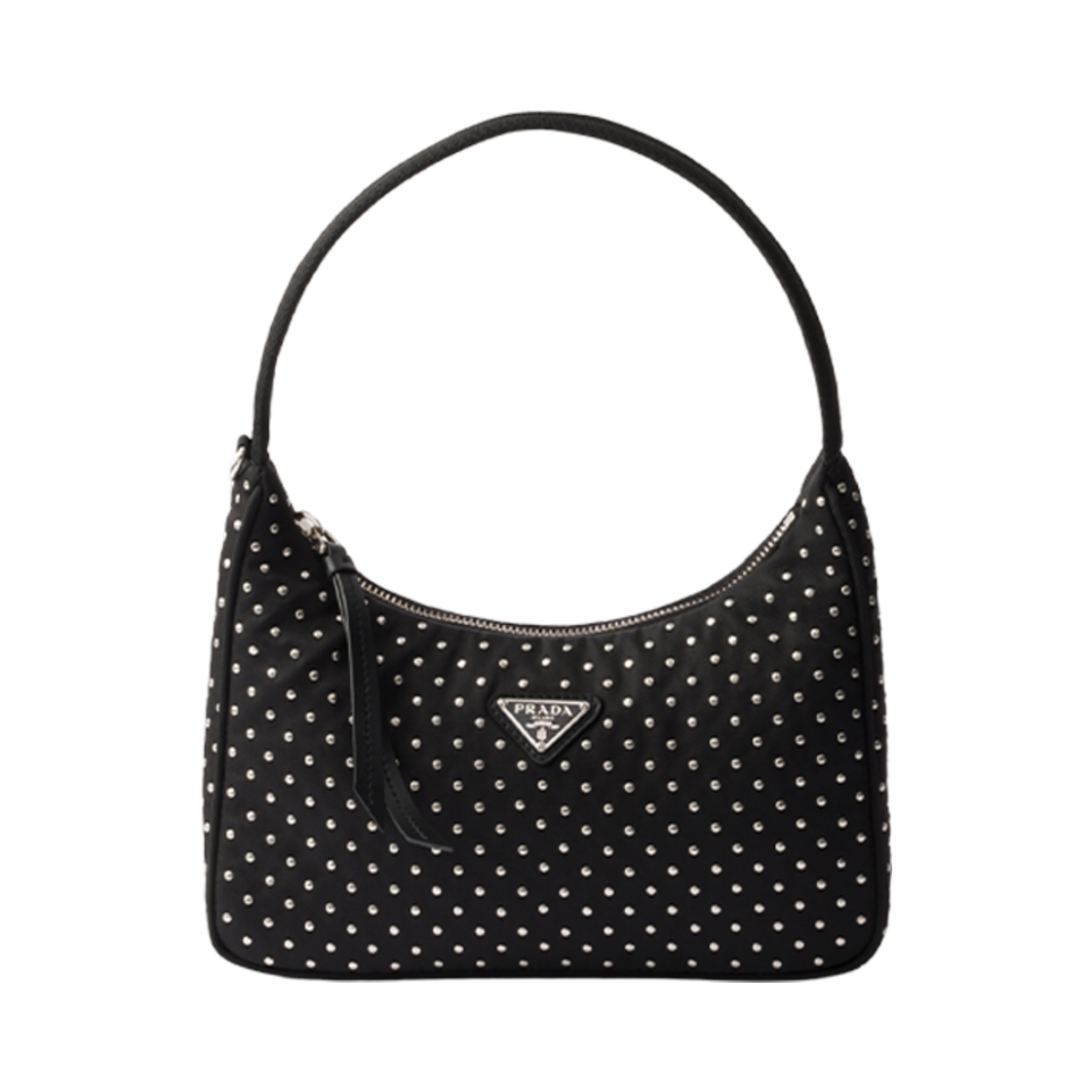 【PRADA】 スタッド付きのレニロンミニバッグ PRADA】 スタッド付きのレニロンミニバッグ (PRADA/バッグ