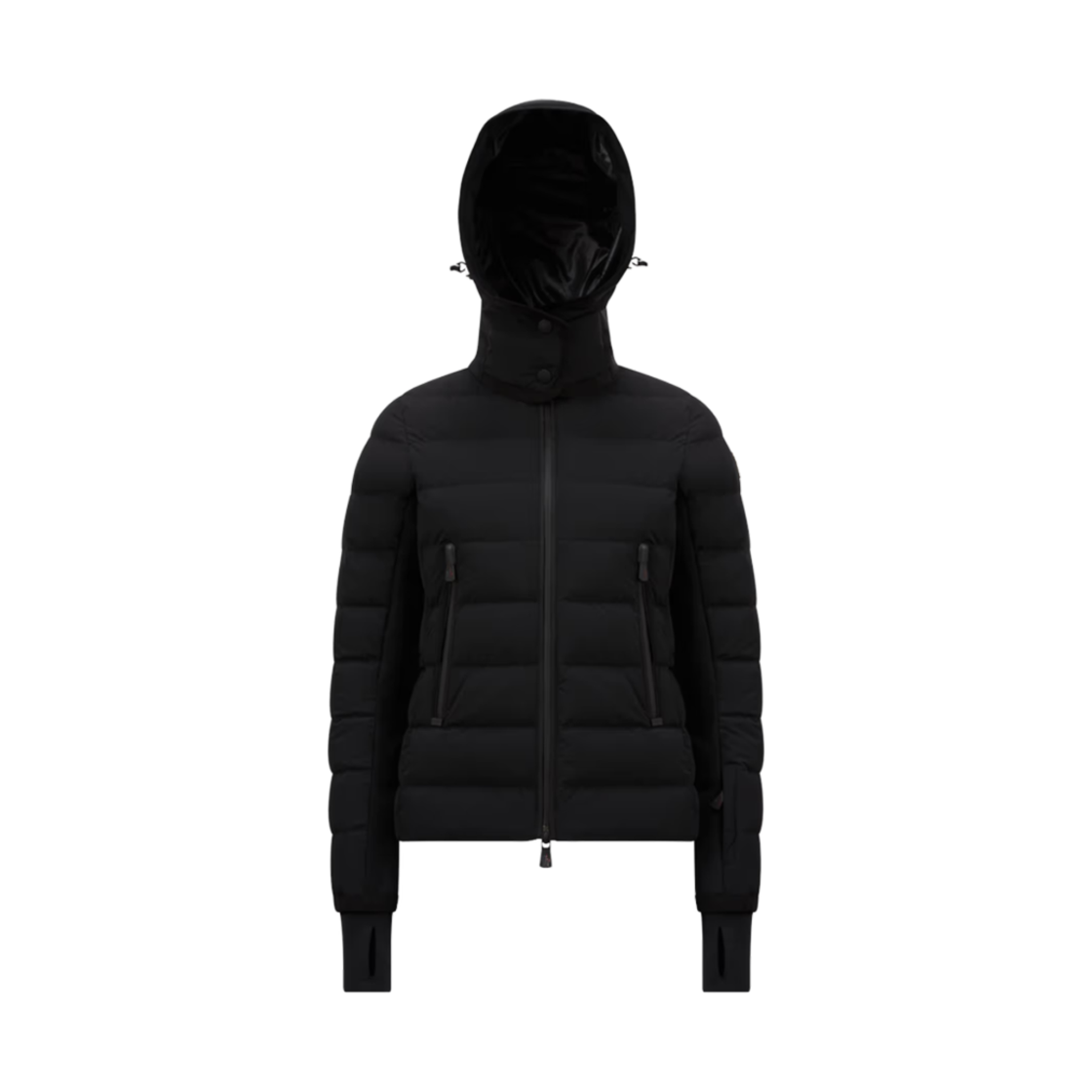 (W) 몽클레르 라무라 후드 다운 스키 자켓 블랙 - 24FW((W) Moncler Lamoura Hooded Down Ski Jacket Black - 24FW) - 1