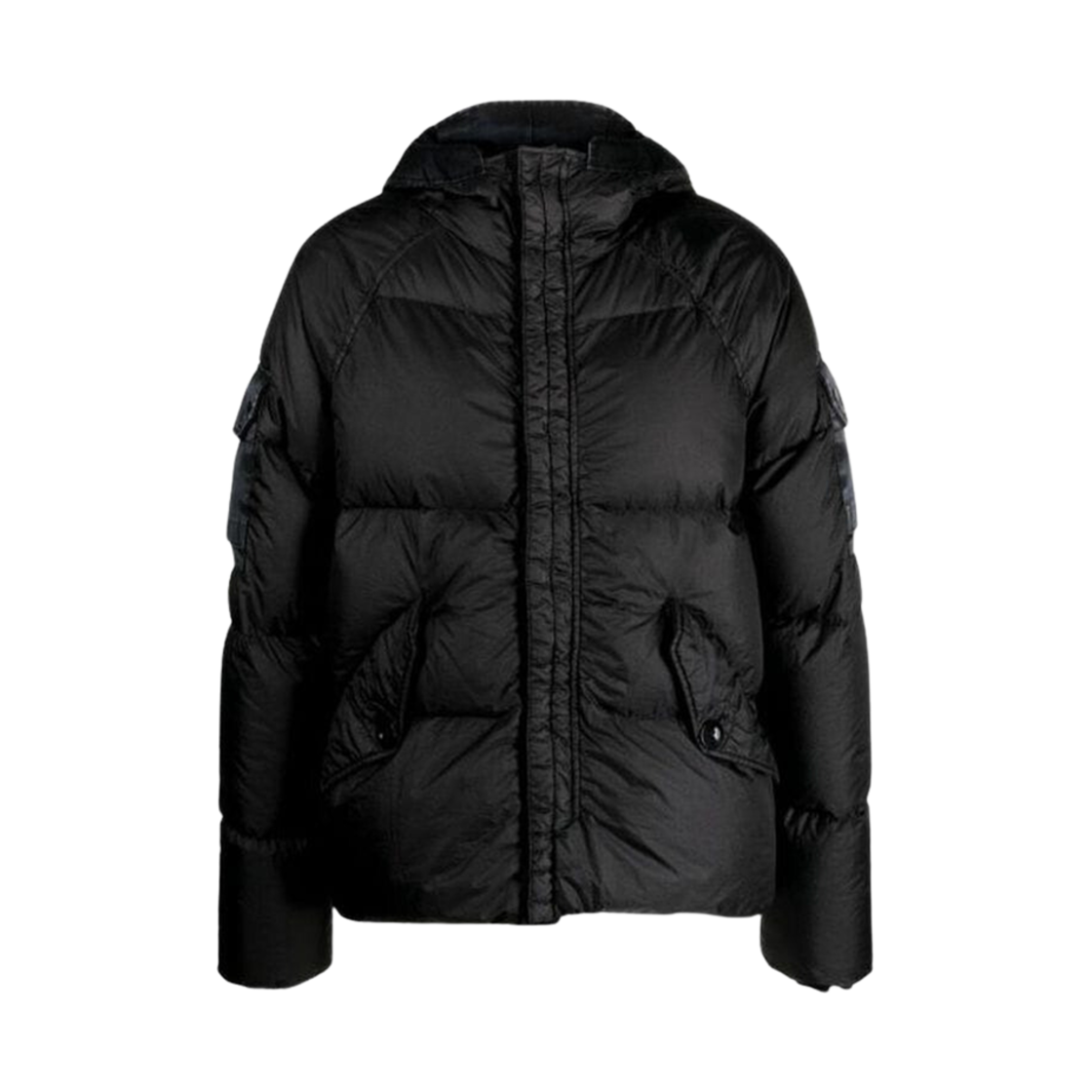 텐씨 아이스드 콤보 다운 자켓 블랙(Ten C Iced Combo Down Jacket Black) - 1