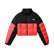 (W) The North Face Phlego Synthetic Insulated Jacket Brilliant Coral Black