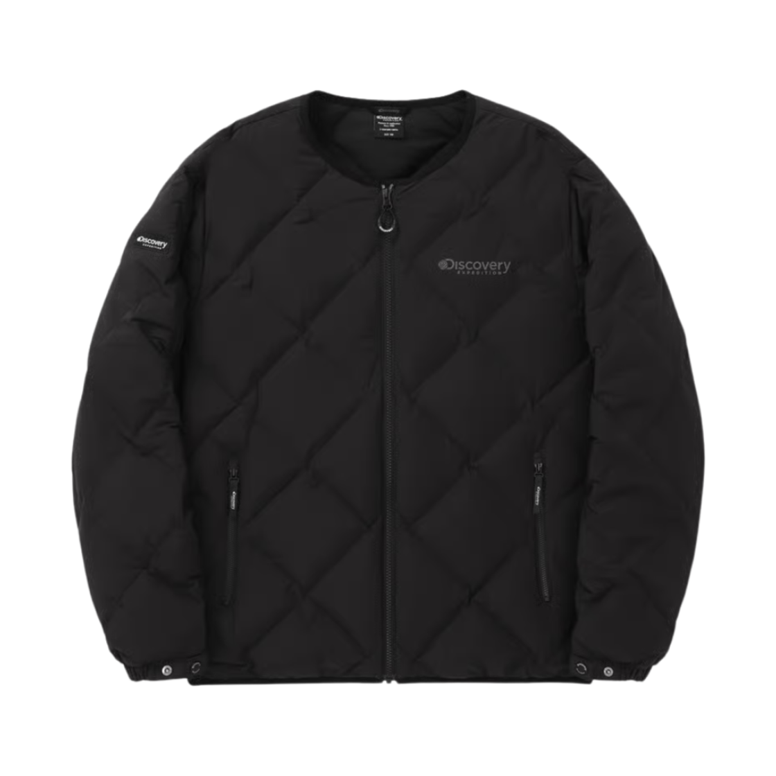디스커버리 익스페디션 디하스 U 넥 튜브 구스 다운 라이트웨이트 패딩 블랙(Discovery Expedition Dihas U Neck Tube Goose Down Lightweight Padding Black)