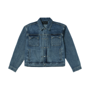 Thug Club Claw Denim Jacket Blue
