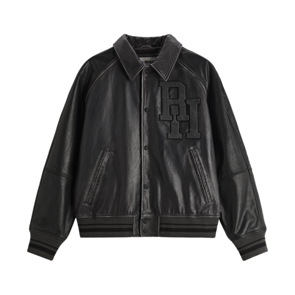 자라 x 루이지 빈티지 레더 점퍼 블랙(Zara x Rhuigi Vintage Leather Jumper Black)