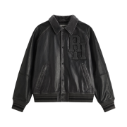 Zara x Rhuigi Vintage Leather Jumper Black