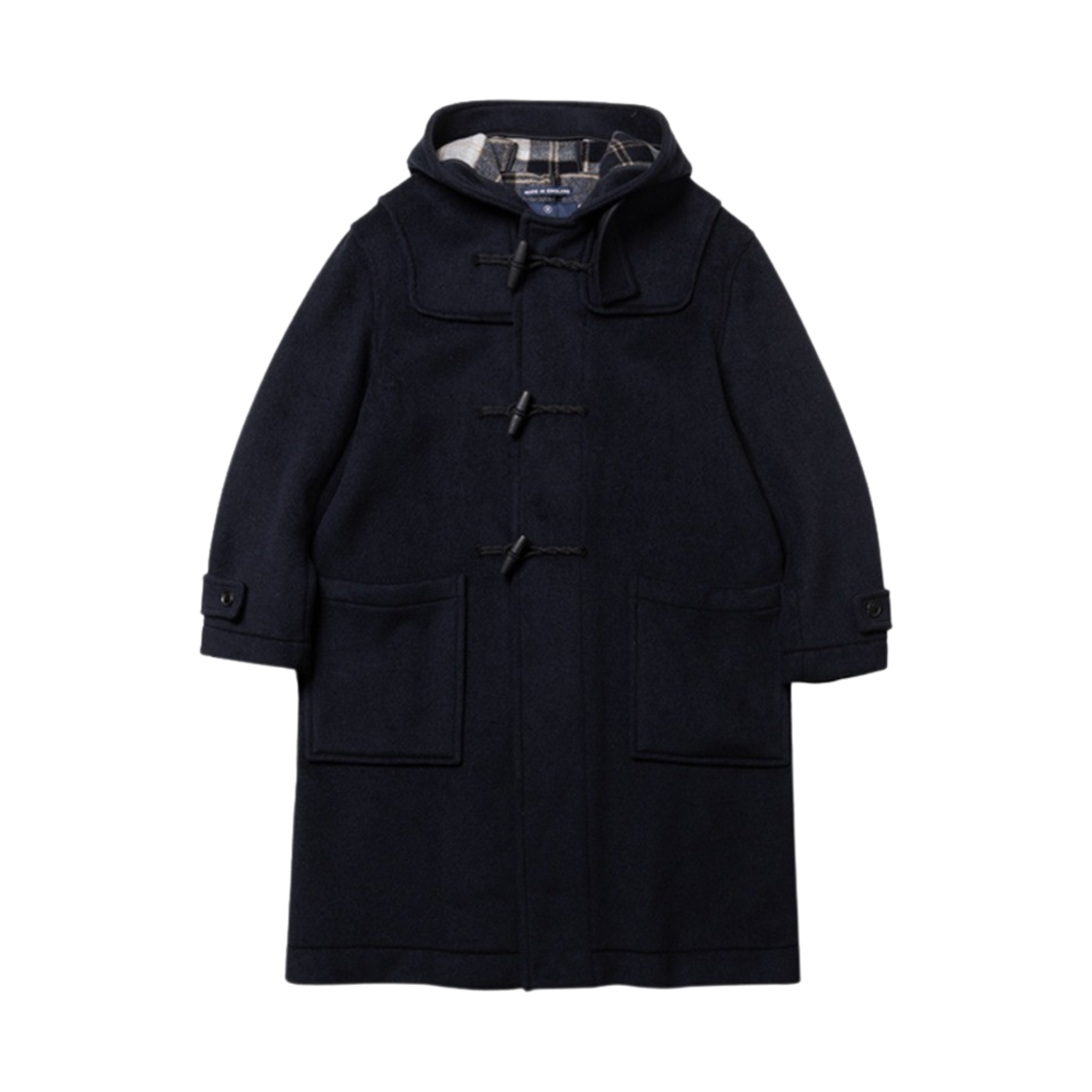런던 트레디션 윈스톤 맨즈 더플 코트 네이비 SBB 130