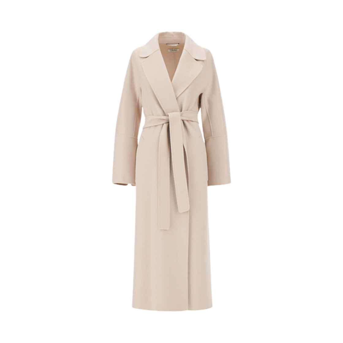 9011031606064 (W) S Max Mara Elisa Virgin Wool Coat Beige