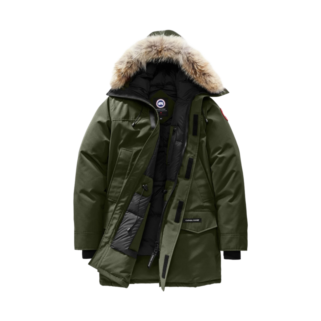 캐나다 구스 랭포드 파카 퓨전 핏 밀리터리 그린(Canada Goose Langford Parka Fusion Fit Military Green) - 1