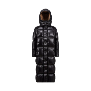 (W) Moncler Parnaiba Long Down Jacket Black - 24FW