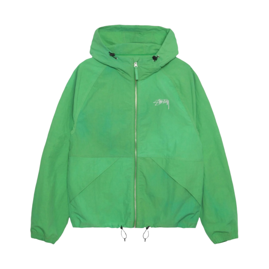 스투시 웨이브 다이 비치 쉘 자켓 그린(Stussy Wave Dye Beach Shell Jacket Green)