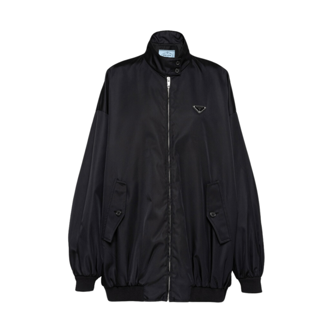 292105-1WQ8-F0002 (W) Prada Re-Nylon Blouson Jacket Black