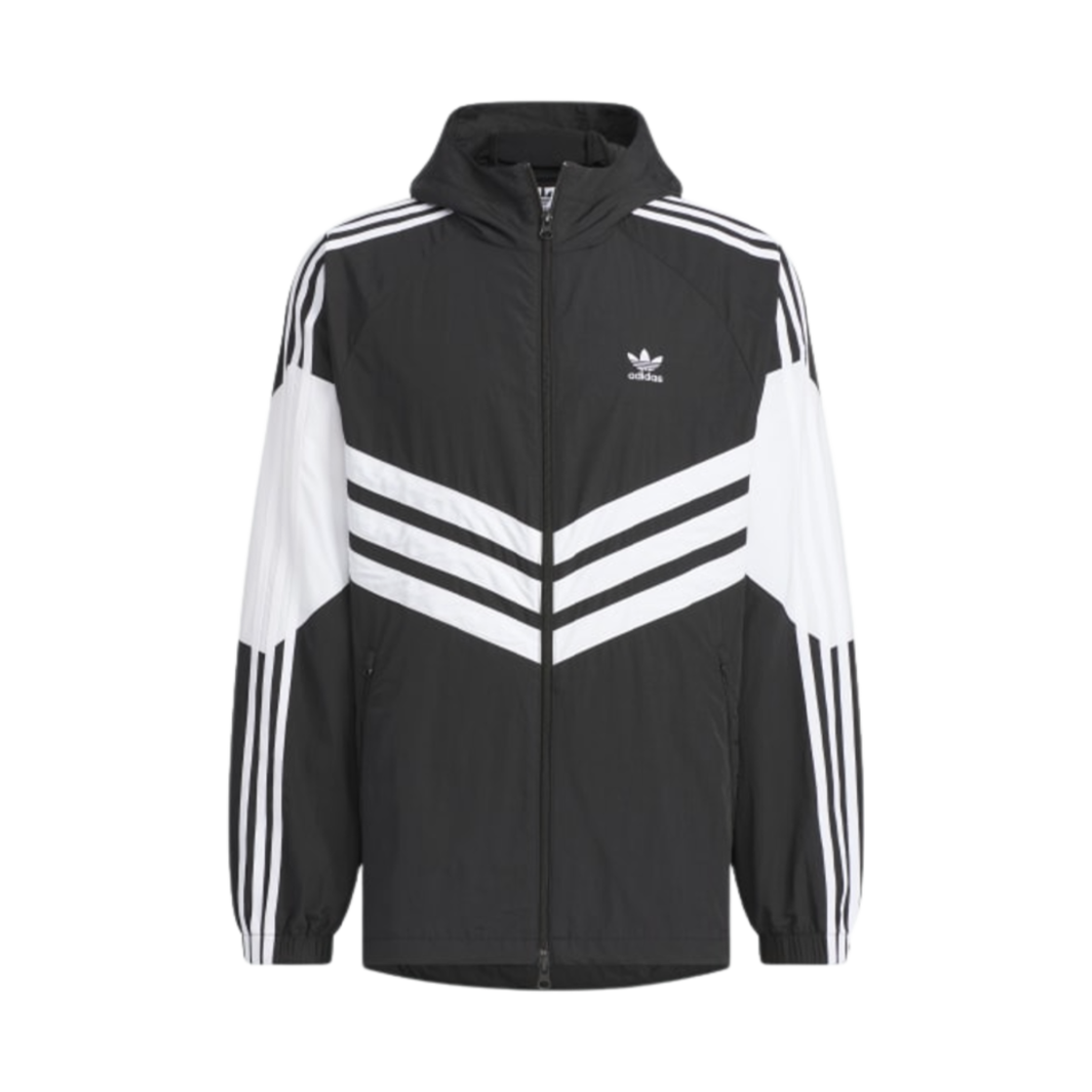 아디다스 아디컬러 윈드브레이커 블랙 - KR 사이즈(Adidas Adicolor Windbreaker Black - KR Sizing) - 1
