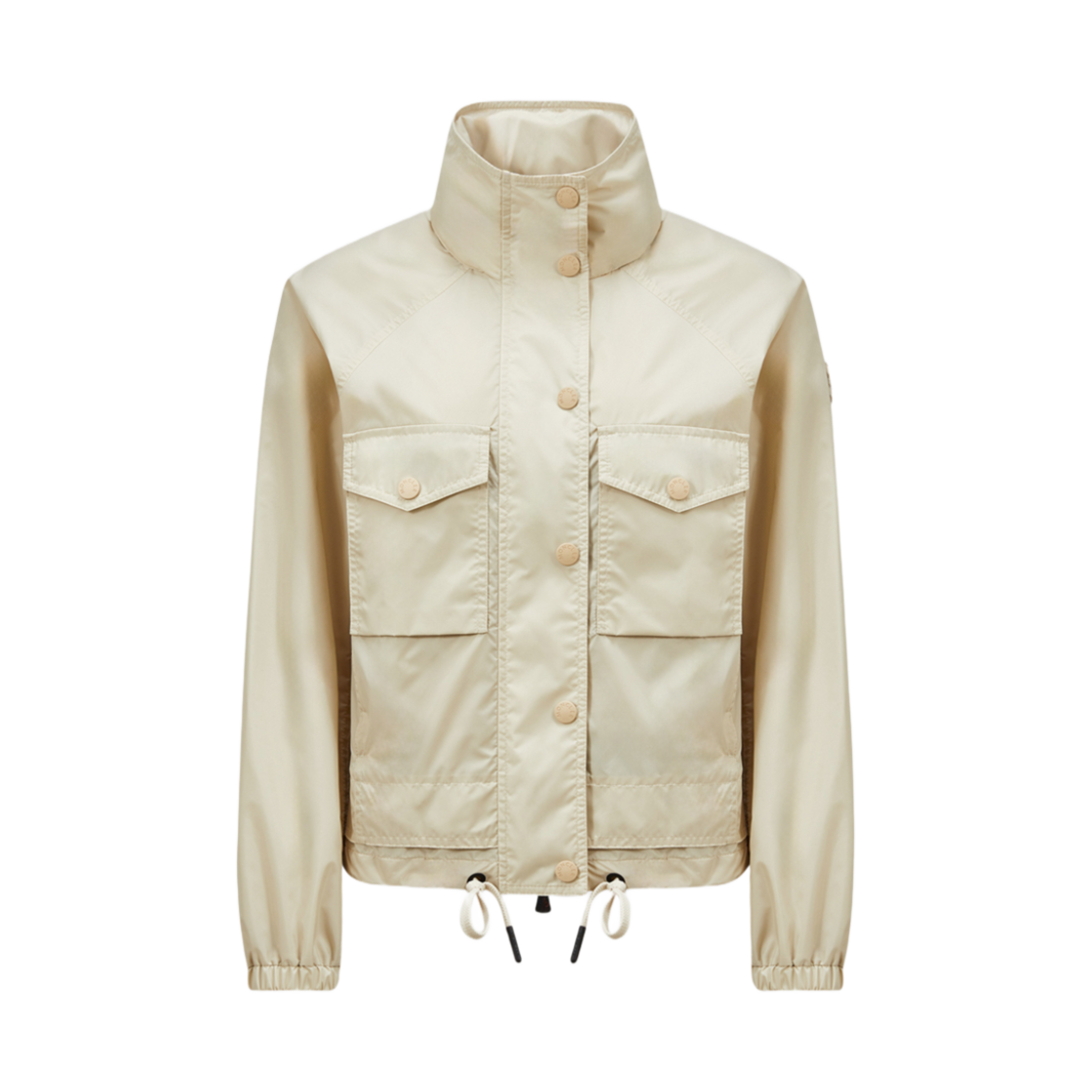 K1-098-1A00018-595JN-21E (W) Moncler Nor Hooded Jacket Sand Beige - 25SS