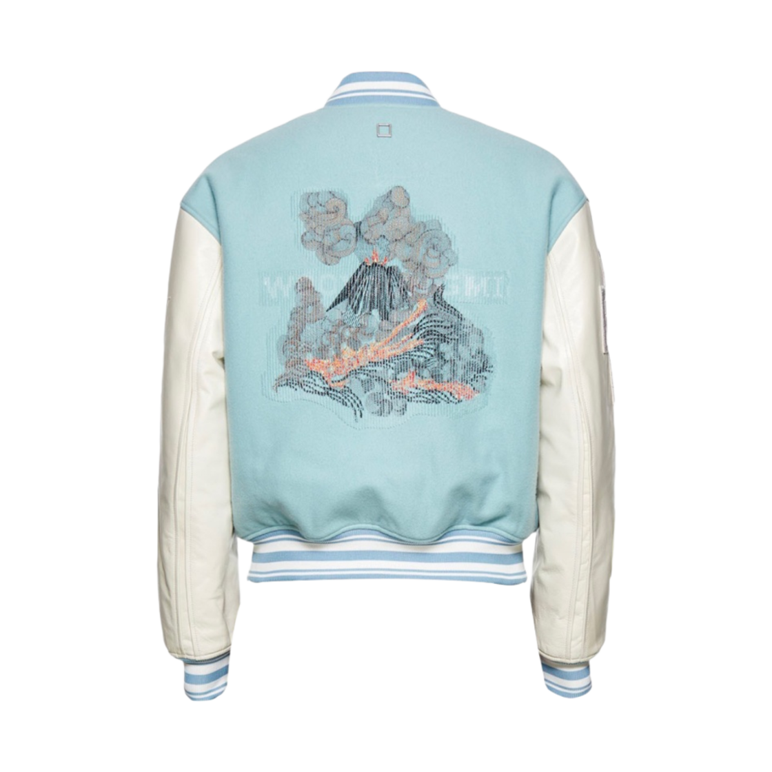 우영미 볼케이노 바시티 자켓 민트 - 23FW(Wooyoungmi Volcano Varsity Jacket Mint - 23FW) - 2