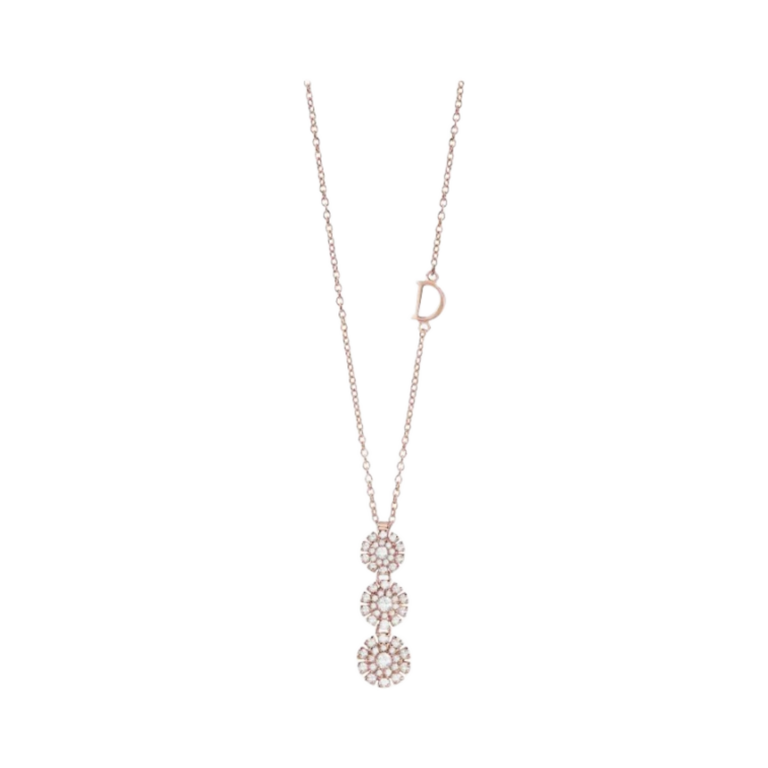 다미아니 마르게리타 다이아몬드 네클리스 핑크 골드(Damiani Margherita Diamonds Necklace Pink Gold)