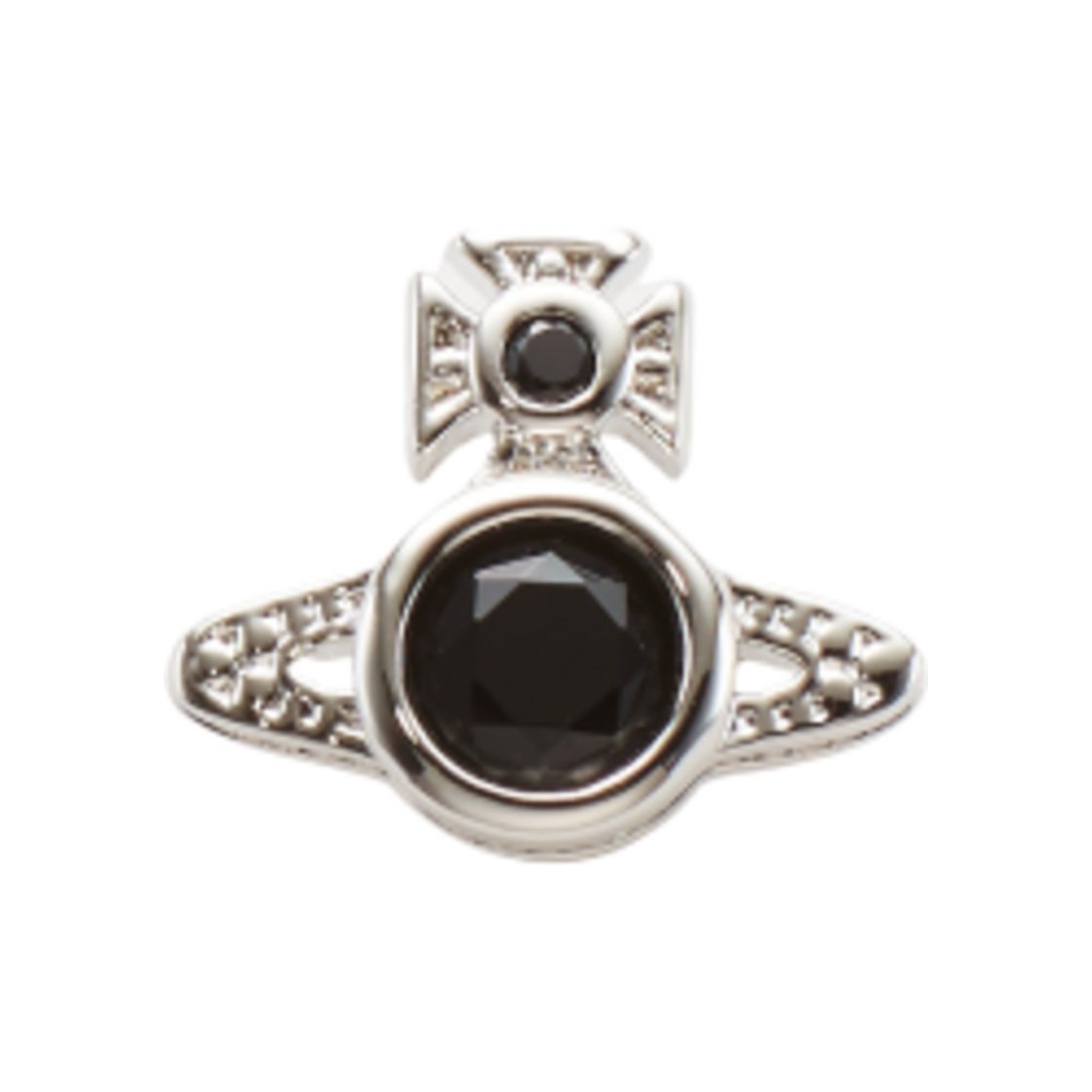 비비안 웨스트우드 런던 오브 싱글 이어링 블랙(Vivienne Westwood London Orb Single Earring Black) - 1