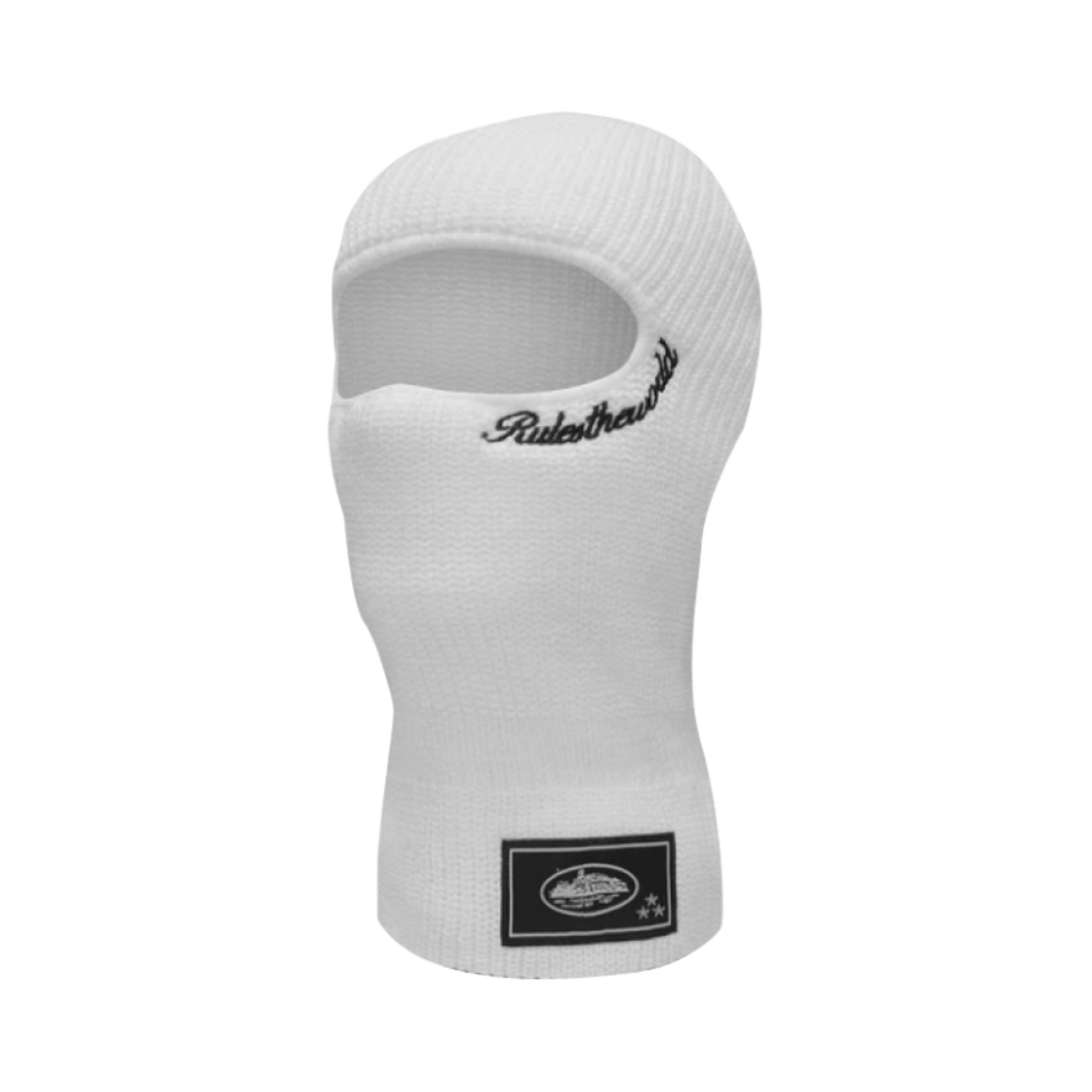 - Corteiz Knit Bally White Black