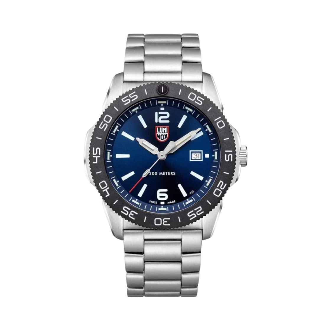루미녹스 퍼시픽 다이버 다이브 44mm 스테인리스 스틸 블루(Luminox Pacific Diver Dive 44mm Stainless Steel Blue)