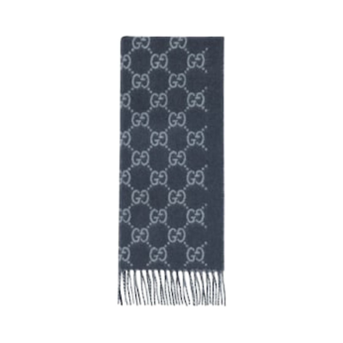 812317-4GABX-4169 Gucci GG Cashmere Shawl Blue