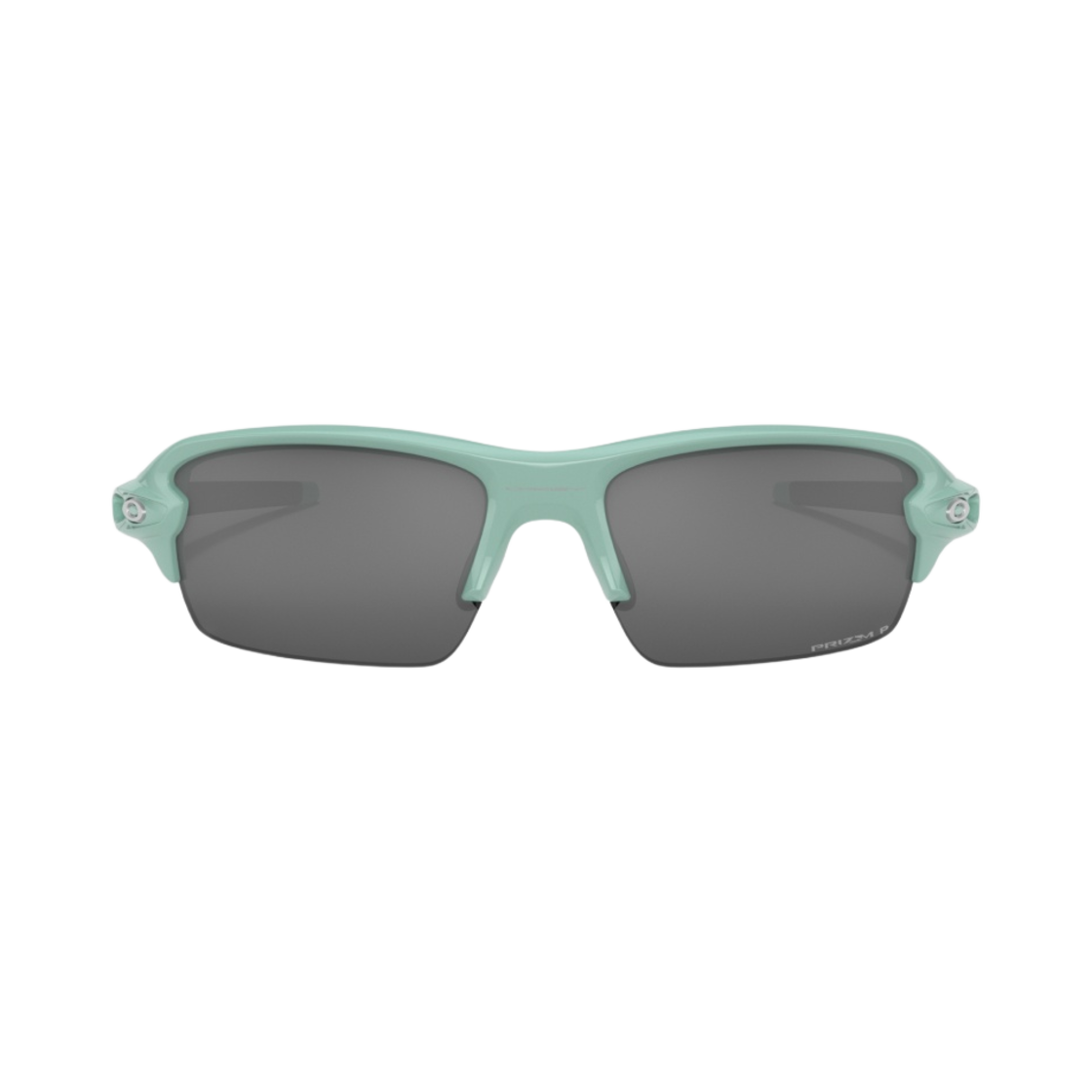 (유스) 오클리 플랙 XS 아크틱 서프 프레임 프리즘 블랙 폴러라이즈드 렌즈 하이 브릿지 핏((Youth) Oakley Flak XS Arctic Surf Frame Prizm Black Polarized Lenses High Bridge Fit) - 2