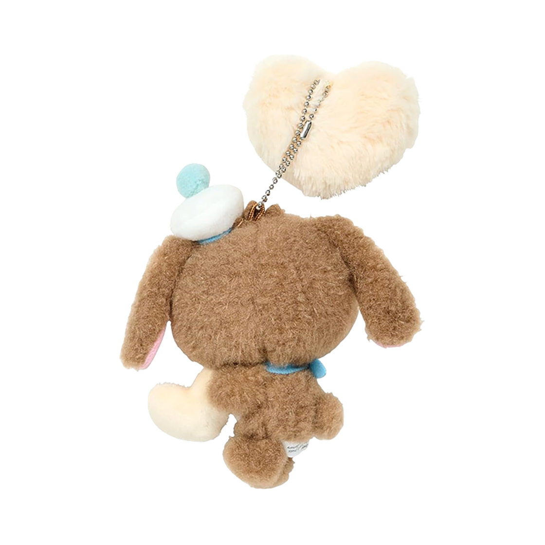 산리오 슈가버니즈 쿠로우사 헤이세이 플러피 하트 마스코트 홀더(Sanrio Sugarbunnies Kurosa Heisei Fluffy Heart Mascot Holder) - 2