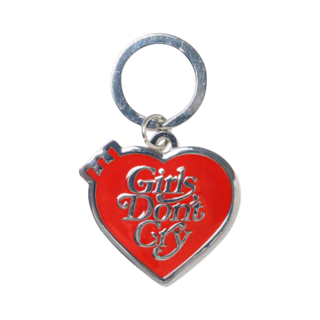 Human made Girls Don’t Cry keychain Red 휴먼 메이드 x 베르디 걸스 돈 크라이 키링 레드 | Human Made