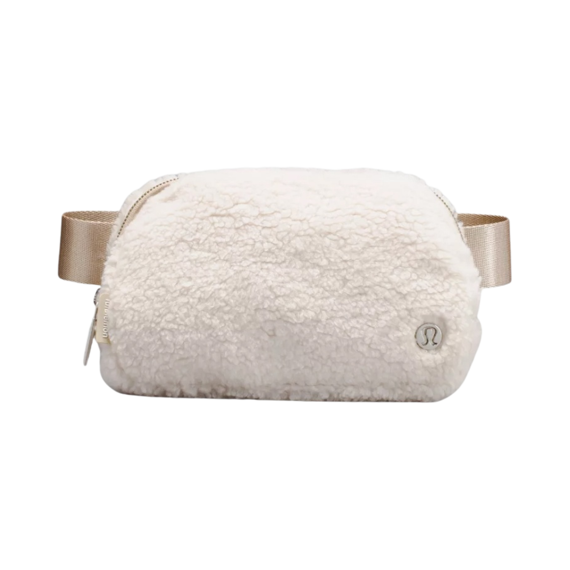 룰루레몬 에브리웨어 플리스 벨트백 벨루어 1L 내츄럴 아이보리 트렌치(Lululemon Everywhere Fleece Belt Bag Velour 1L Natural Ivory Trench)