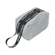 Heritage Floss Nylon Ripstop Washer Sports Pouch Grey