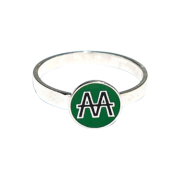 Peaceminusone Ring #2 Silver