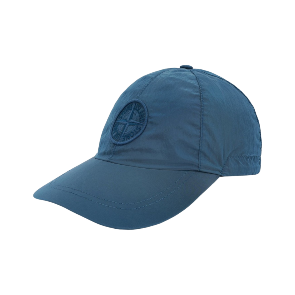 751599576-V0023 Stone Island 99576 Nylon Metal 6-Panel Cap Cobalt Blue - 21FW