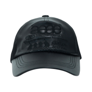 Aeae X Treemingbird Web Logo Mesh Cap Leather Black