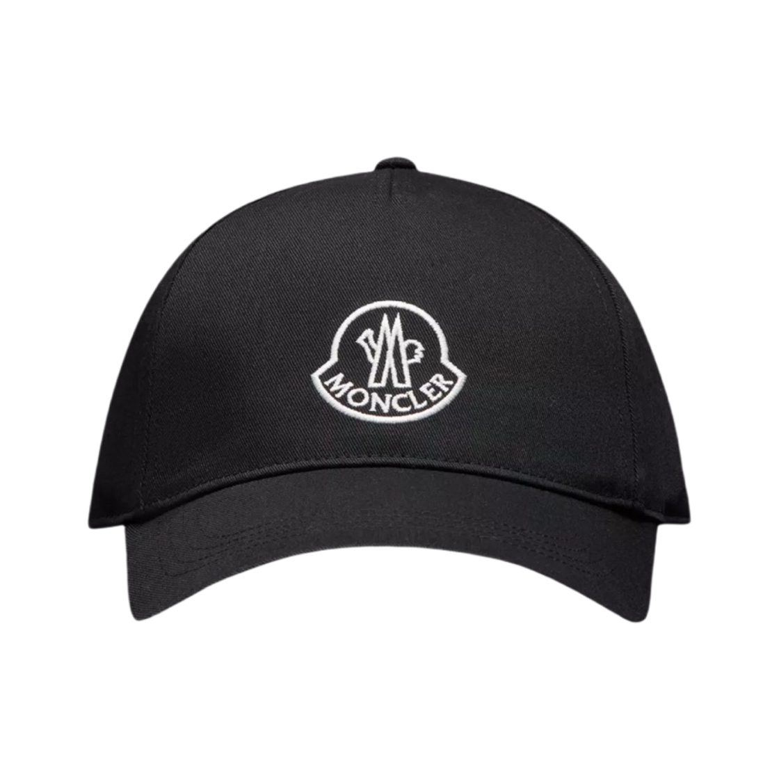 (W) 몽클레르 자수 로고 베이스볼 캡 블랙 - 23SS((W) Moncler Embroidered Logo Baseball Cap Black - 23SS) - 1