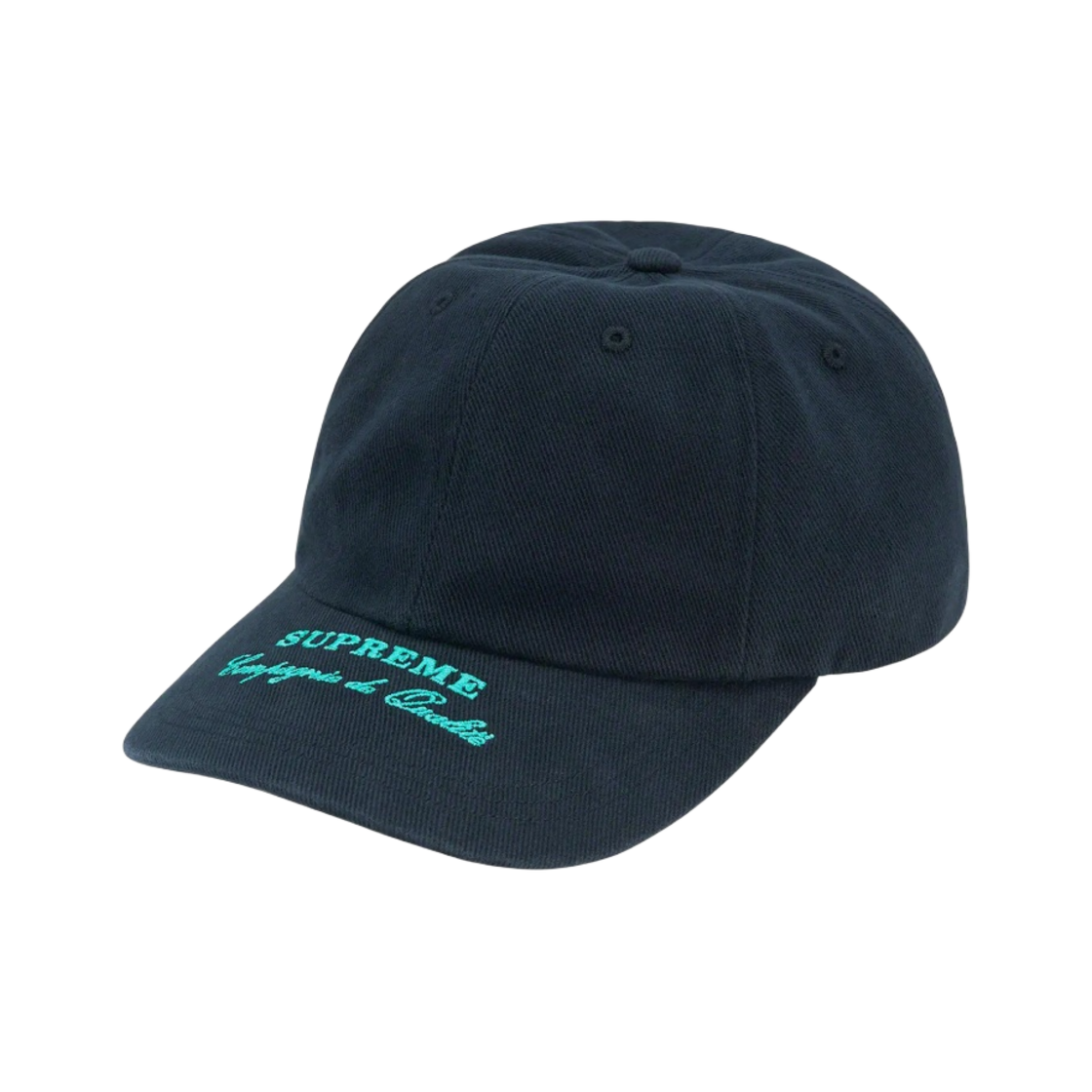 슈프림 퀄리트 6-패널 캡 네이비 - 22FW(Supreme Qualite 6-Panel Navy - 22FW) - 1