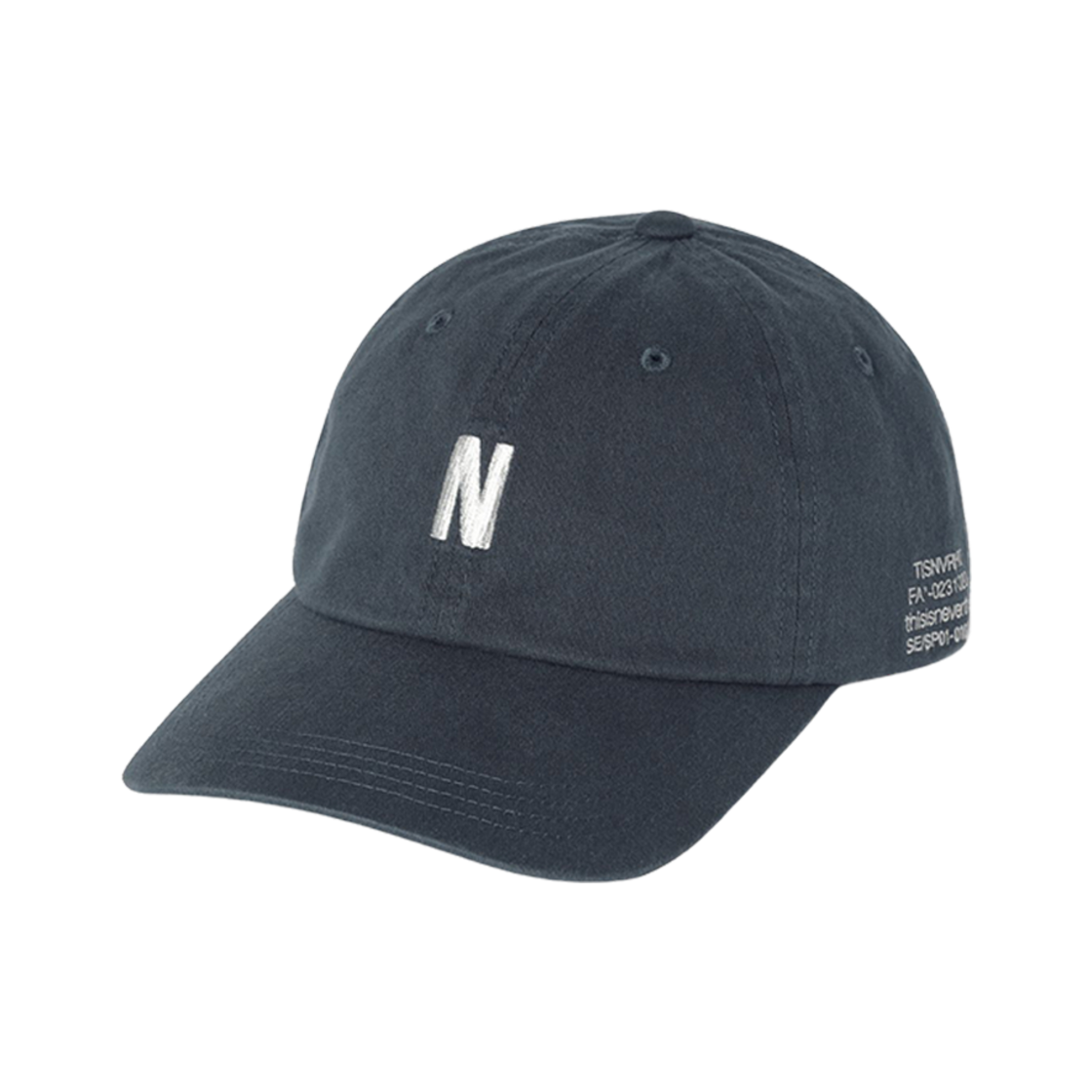 TN243WHWBC07NAV thisisneverthat N Logo Cap Navy